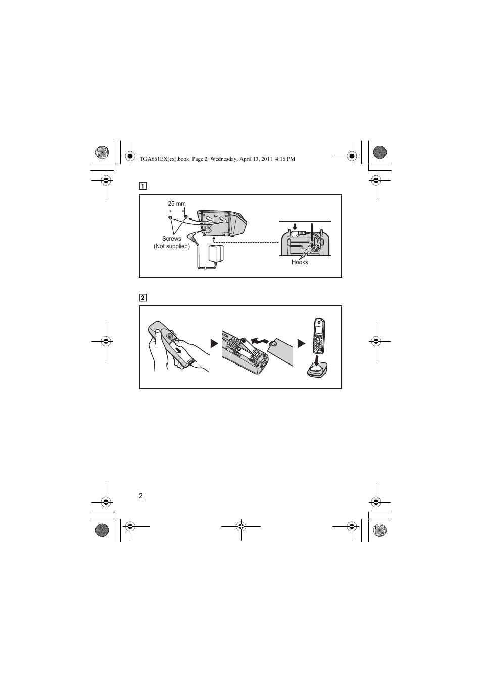 Panasonic KXTGA661EXB User Manual | Page 2 / 80