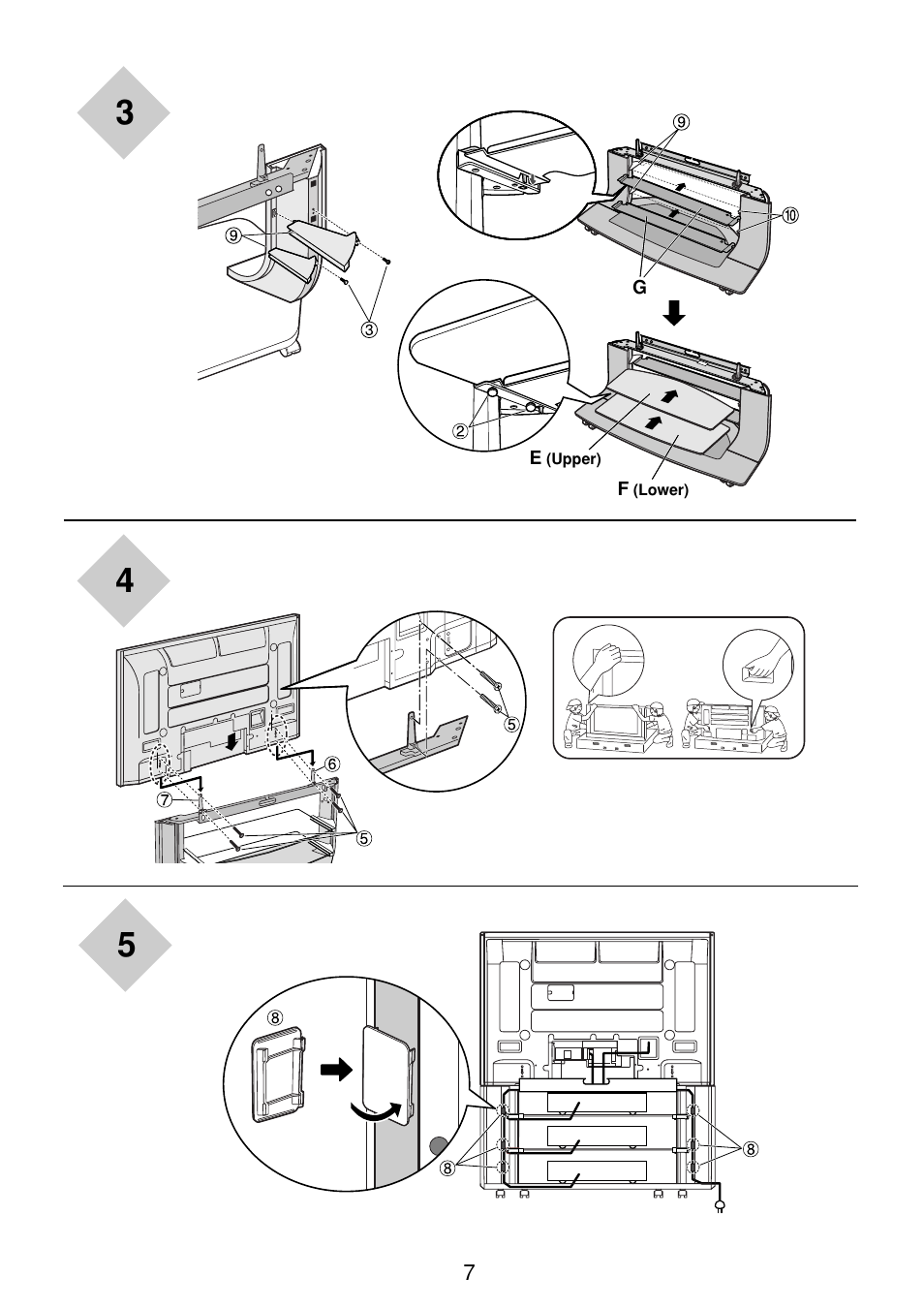 Panasonic TYS50PX500W User Manual | Page 7 / 8