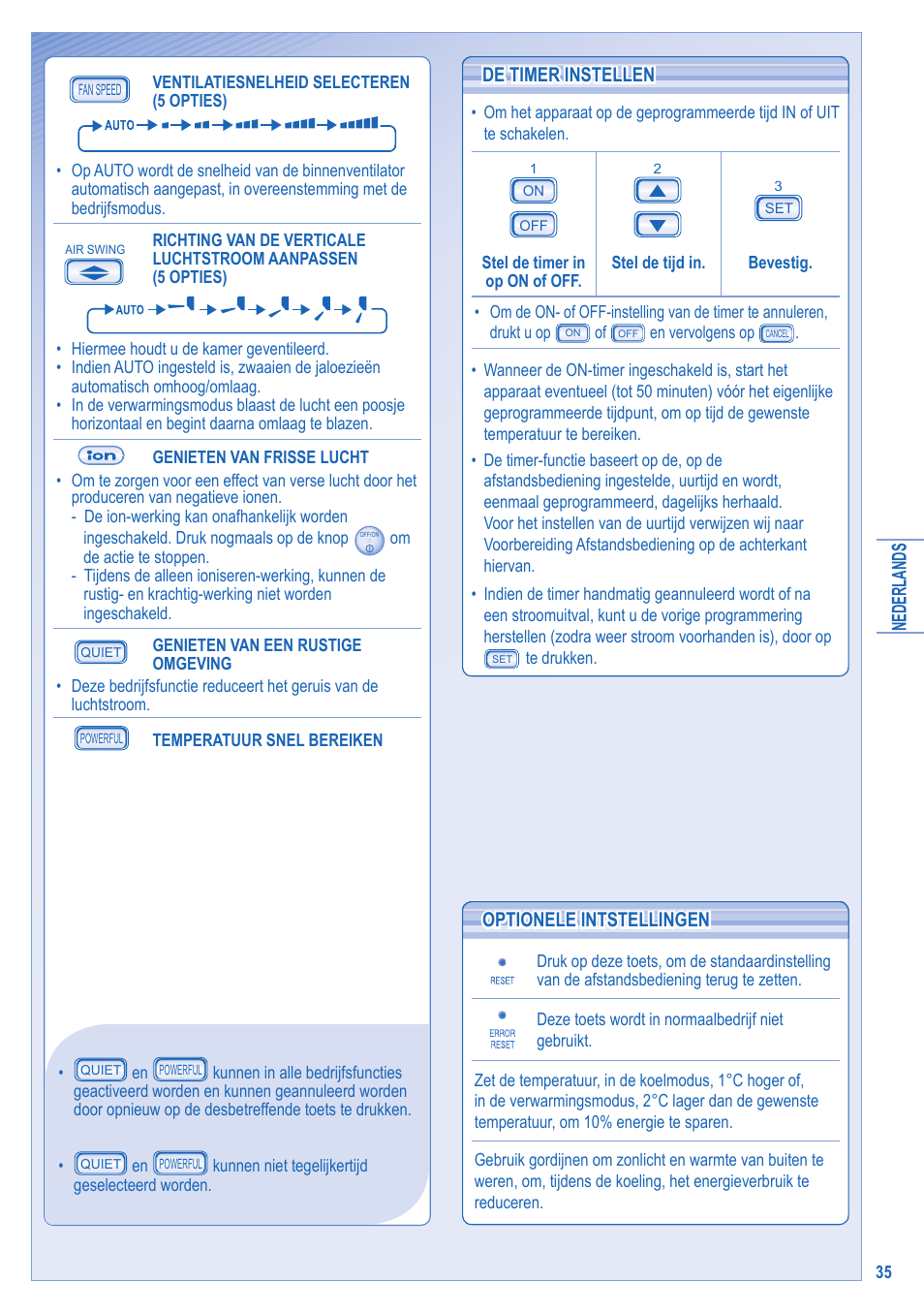 Panasonic UTE9HKE User Manual | Page 35 / 56