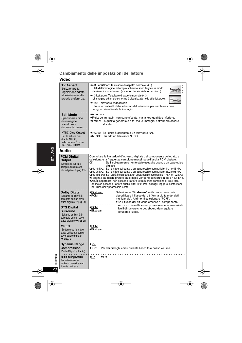 Panasonic DVDLS50 User Manual | Page 48 / 80