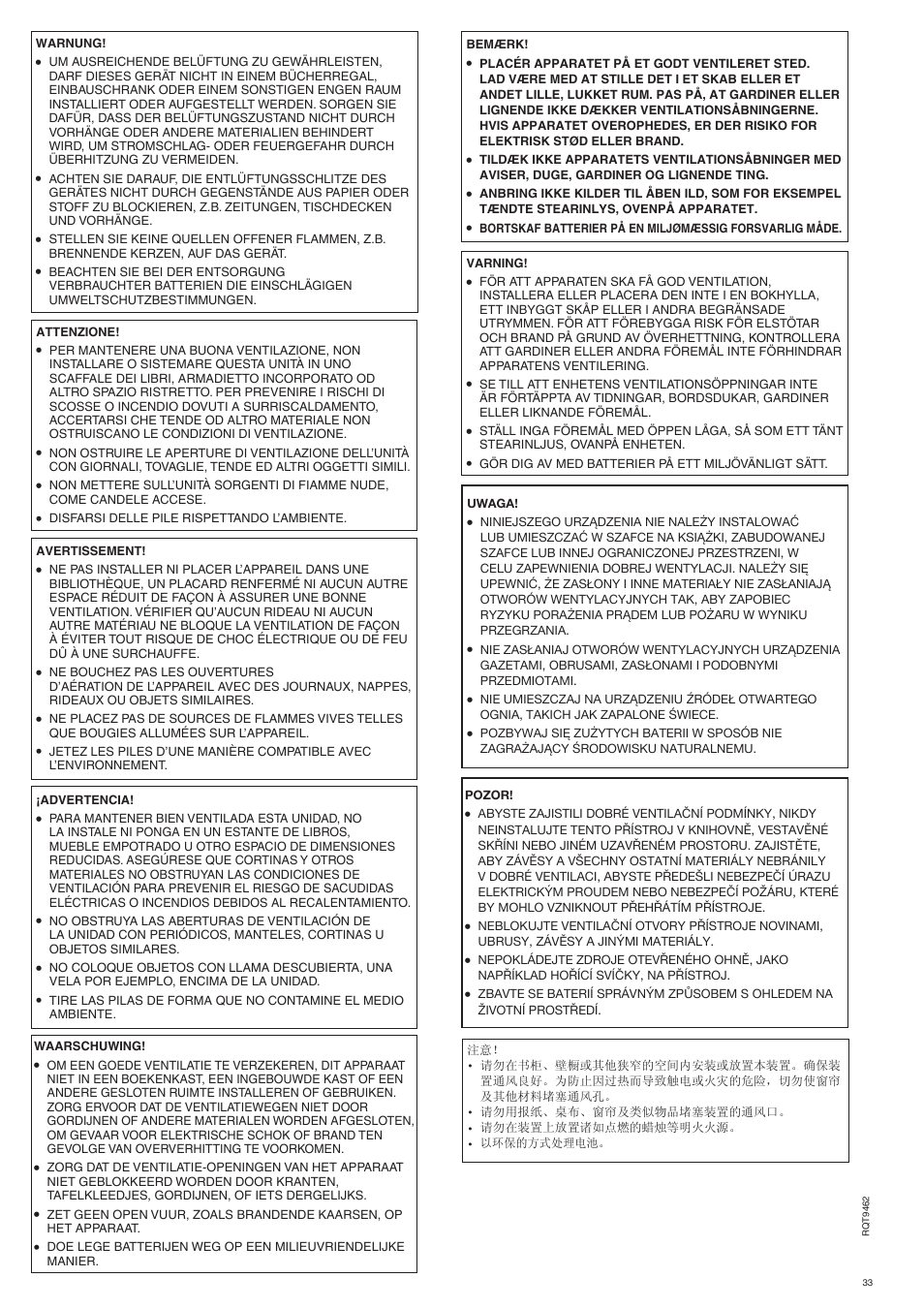 Panasonic SBZT1 User Manual | Page 33 / 40