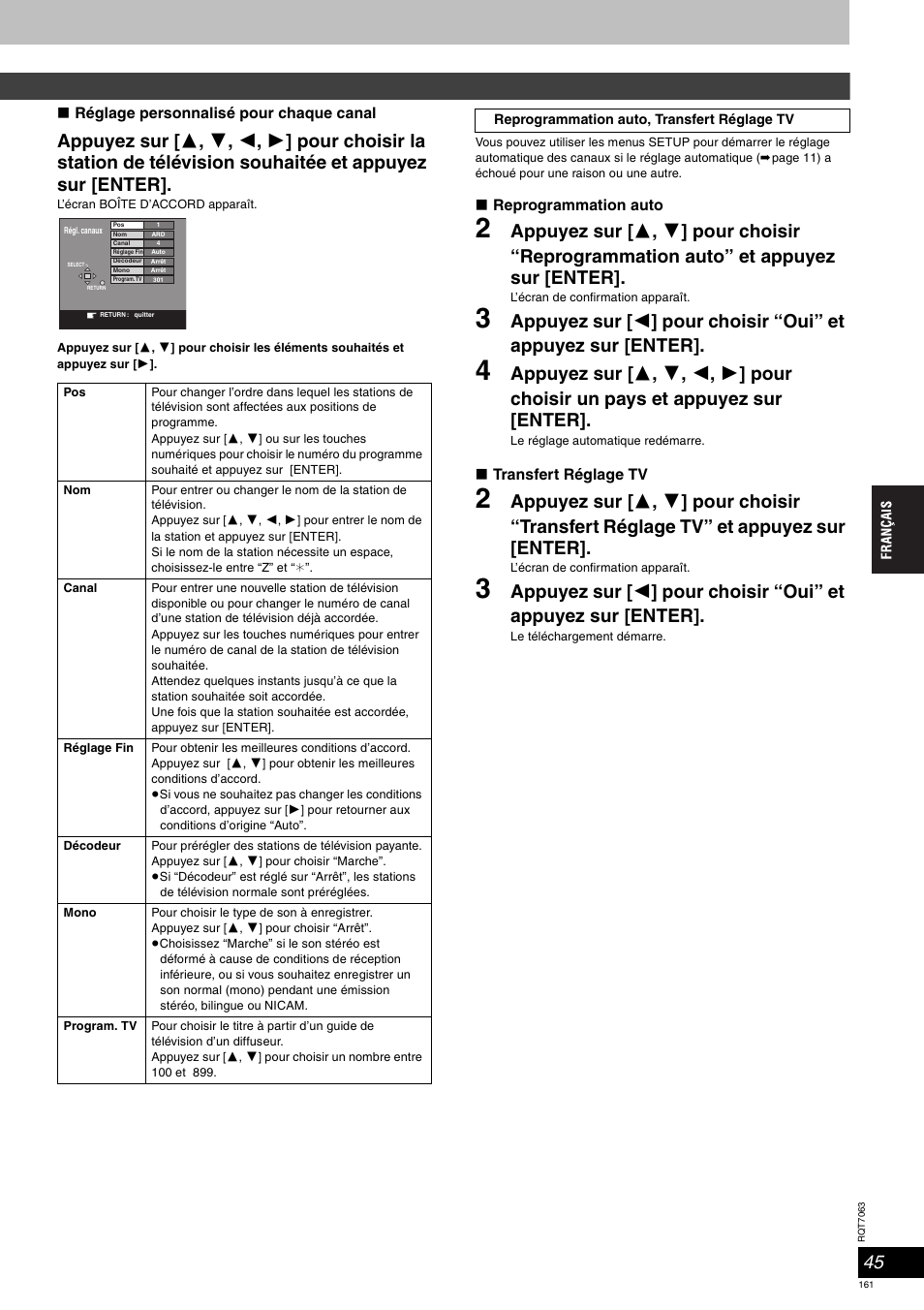 Panasonic SCHT1000 User Manual | Page 161 / 176