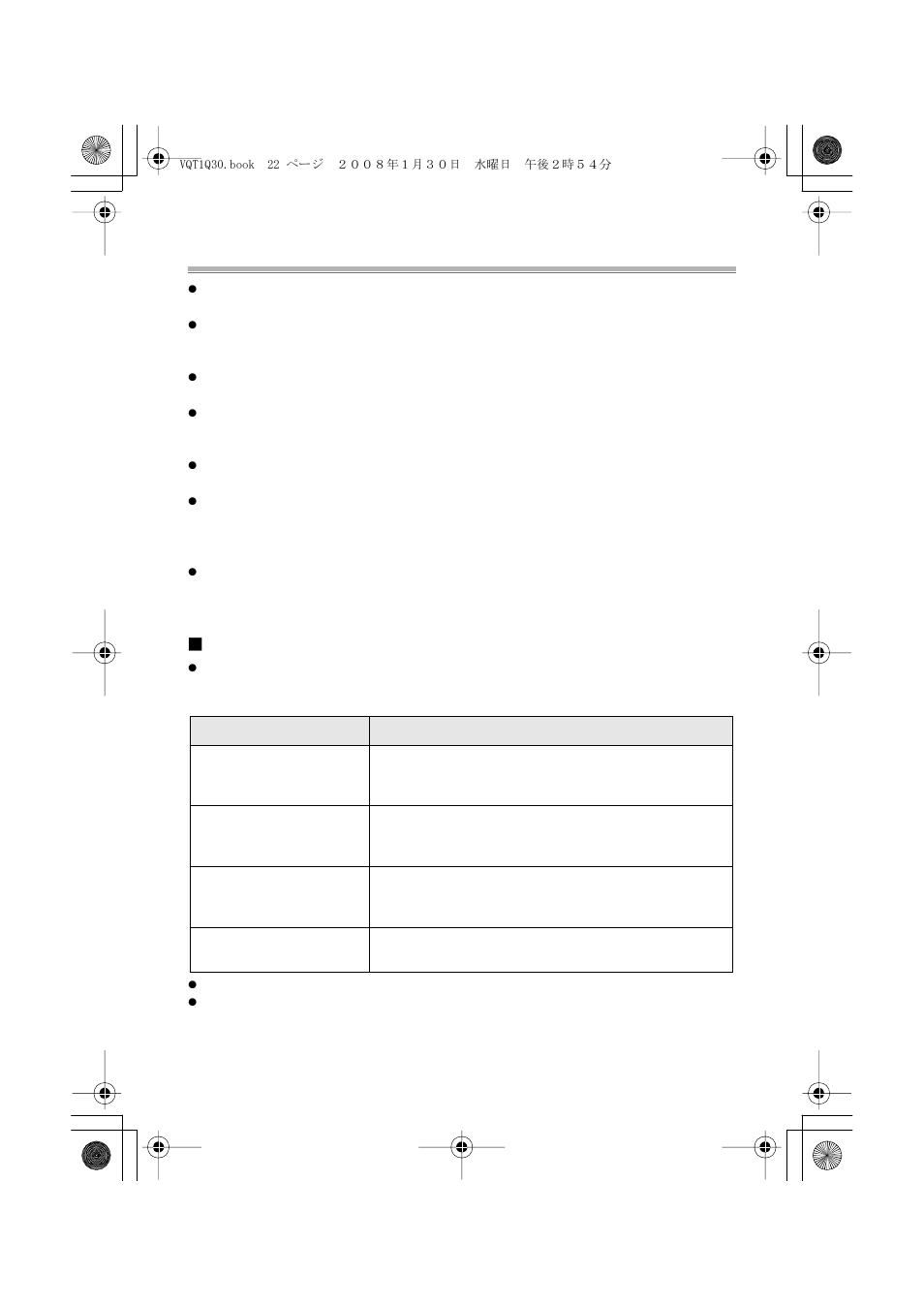 Caution for use, About maintenance | Panasonic DMWMCTZ5PP User Manual | Page 22 / 184
