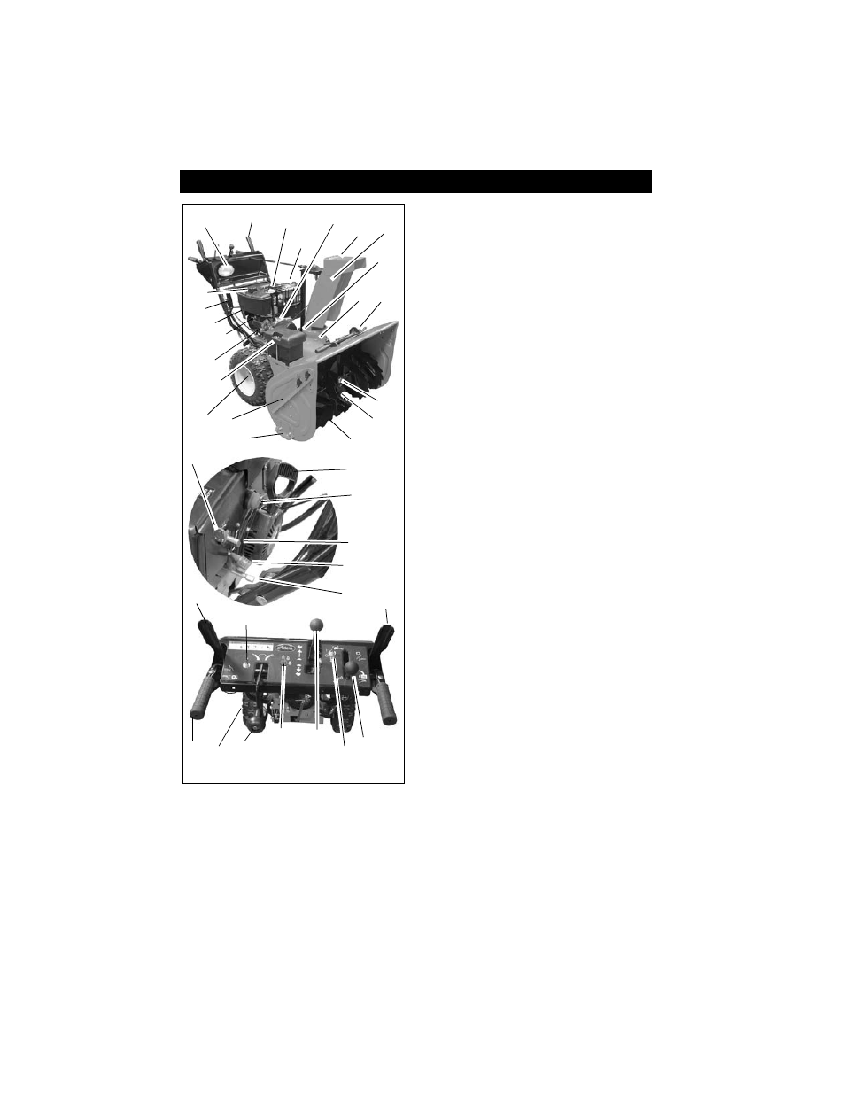 Controls and features | Ariens 924124-ST926DLE User Manual | Page 13 / 32