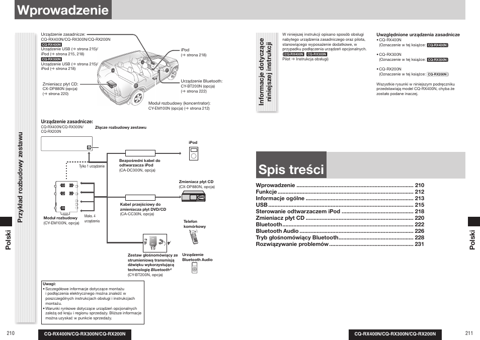 Panasonic CQRX300N User Manual | Page 114 / 155