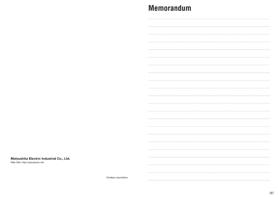 Panasonic CQRX300N User Manual | Page 154 / 155
