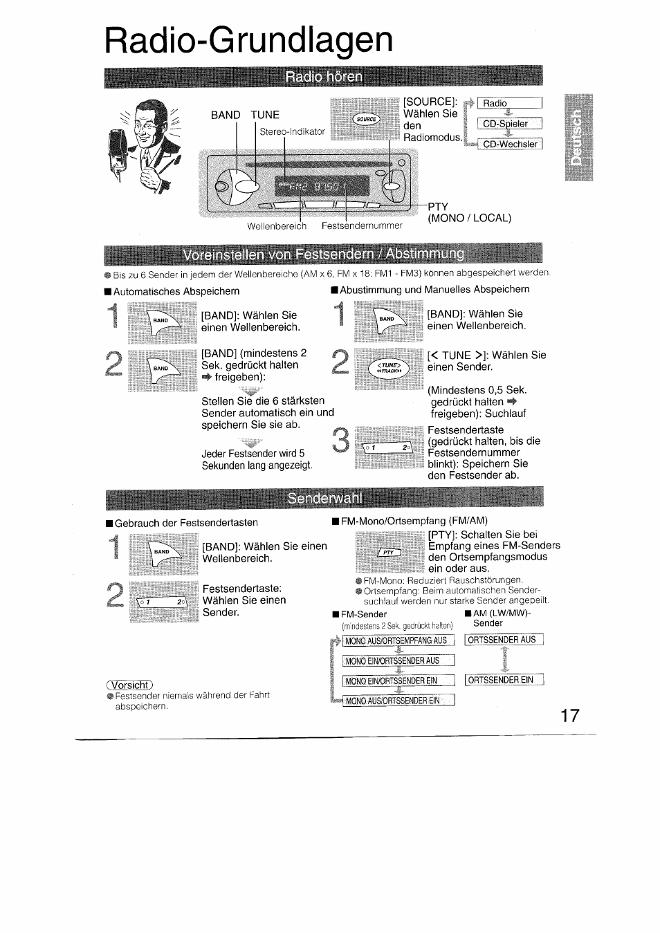 Radio-grundlagen, C radio-grundlagen | Panasonic CQRDP162N User Manual | Page 17 / 84