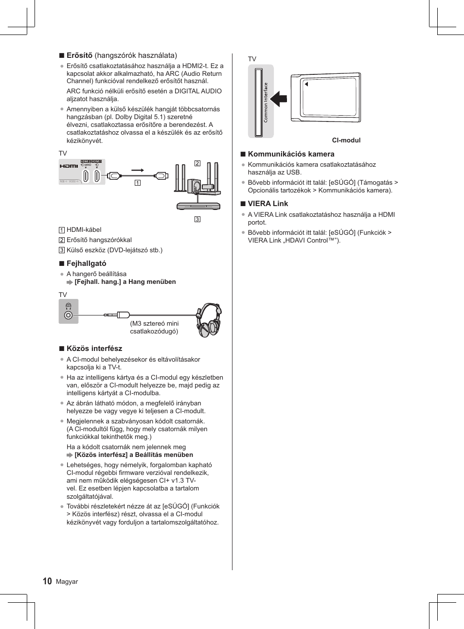 10 . o | Panasonic TX32AS520E User Manual | Page 132 / 224
