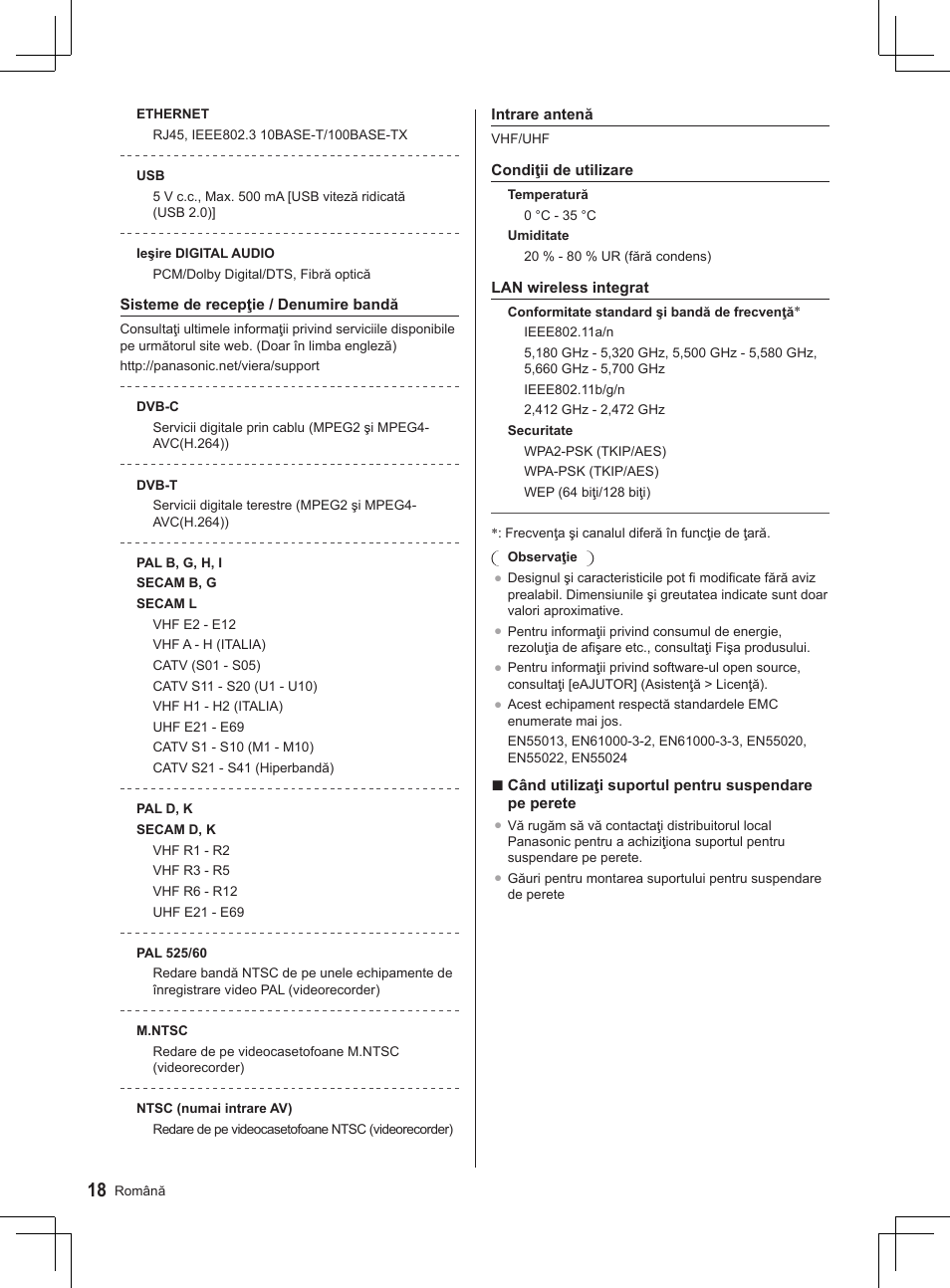 Panasonic TX32AS520E User Manual | Page 200 / 224