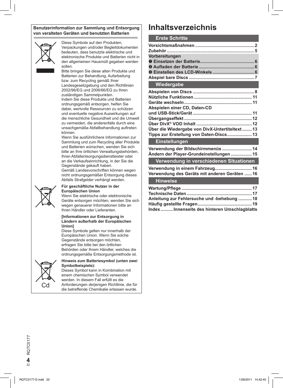 Panasonic DVDLS92EG User Manual | Page 22 / 112