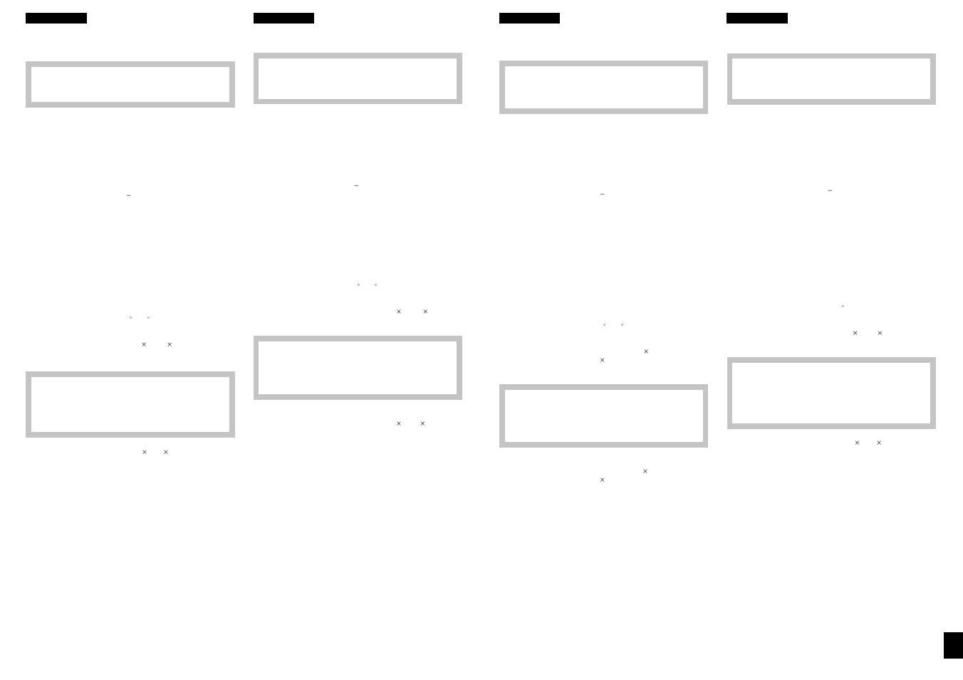 Tekniska data, Caratteristiche, Especificaciones | Specifications | Panasonic NVRZ1EG User Manual | Page 81 / 85