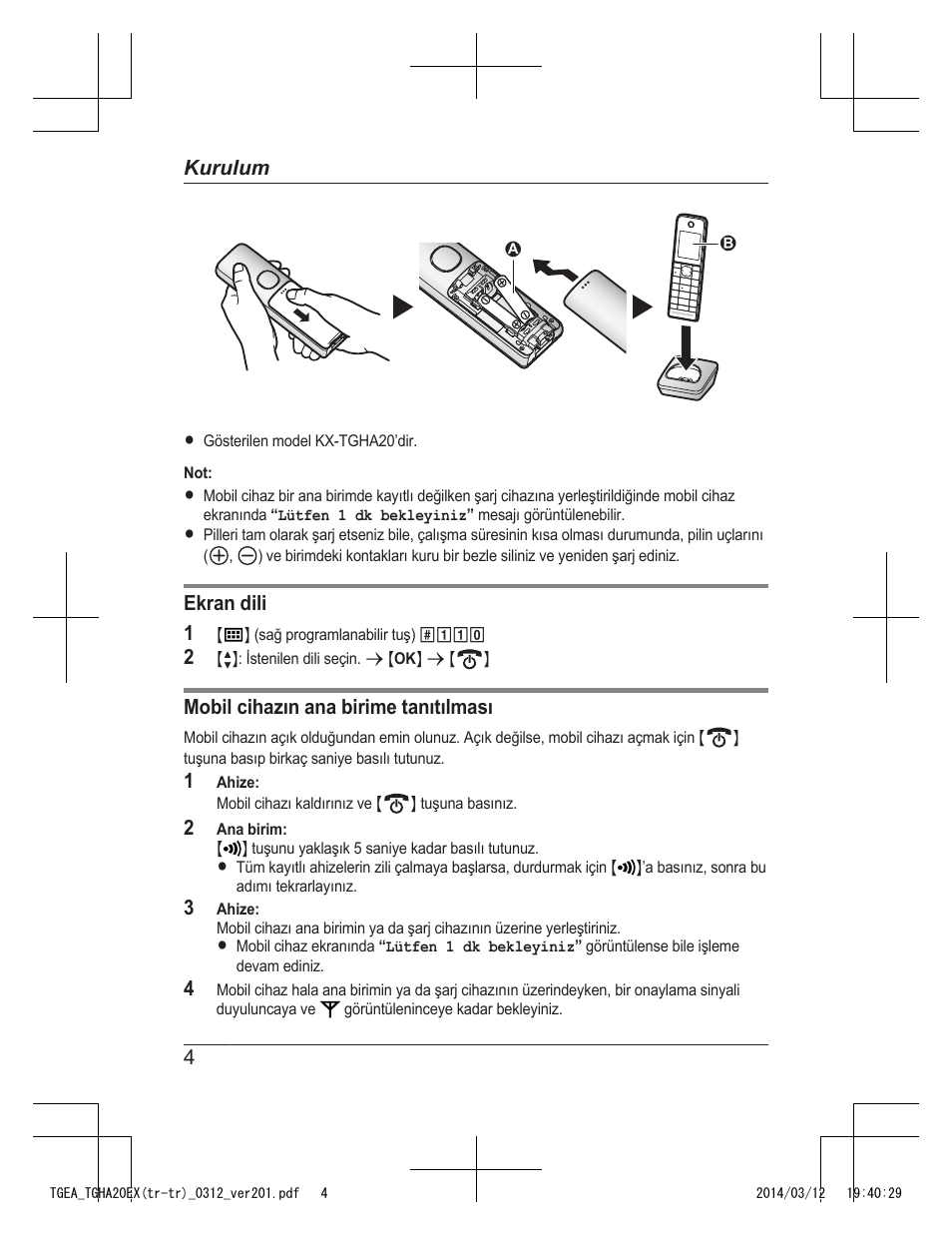 Panasonic KXTGEA20EX User Manual | Page 100 / 112
