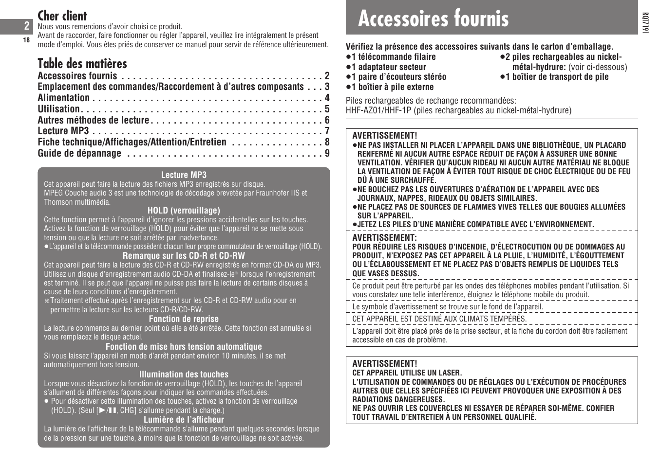 Panasonic SLCT710 User Manual | Page 18 / 92