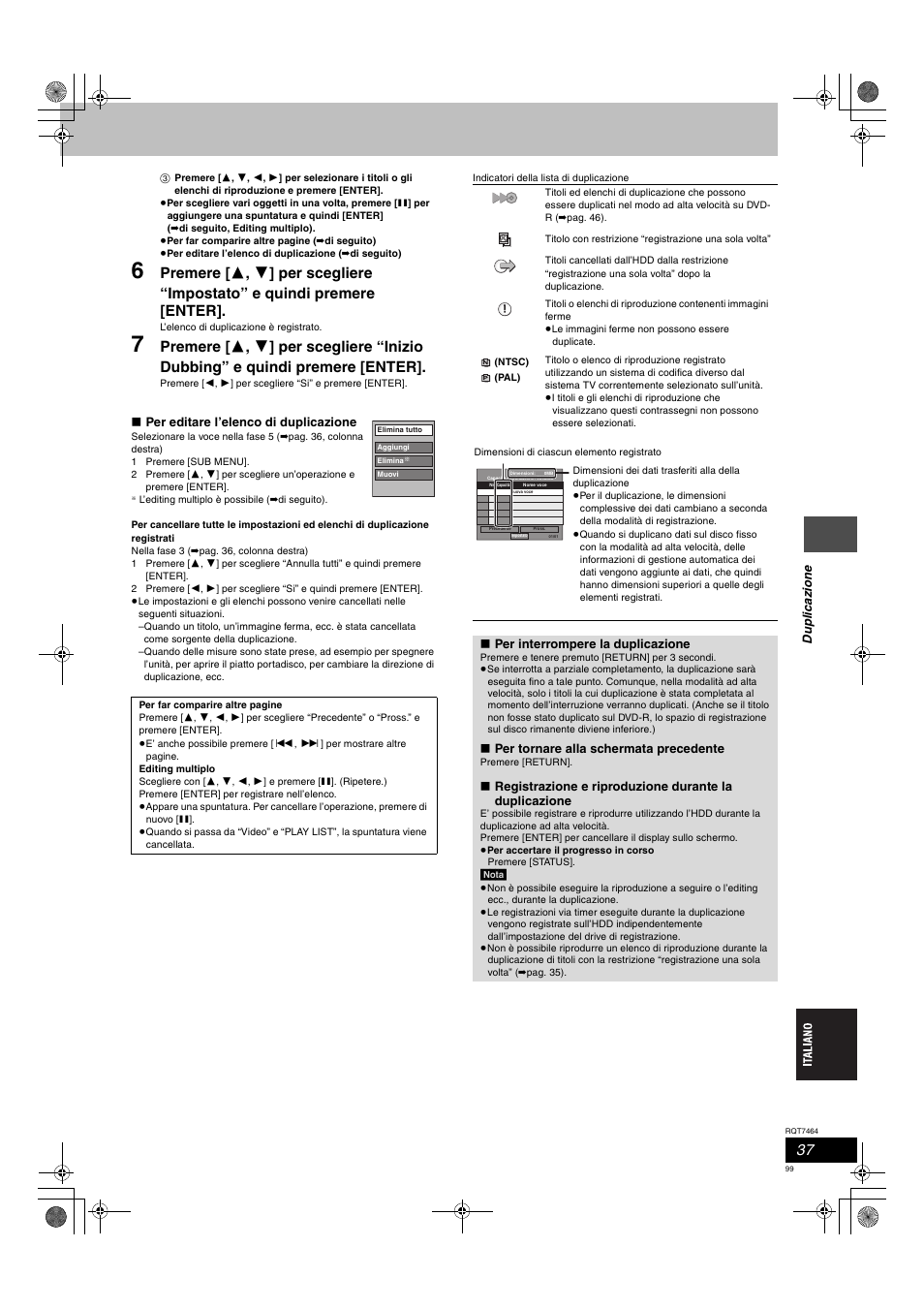 Panasonic DMRE95H User Manual | Page 99 / 124