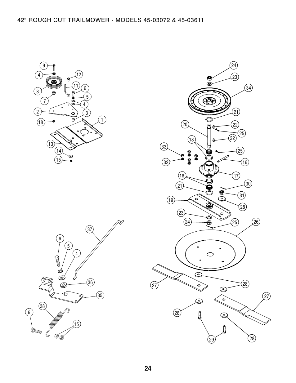 Agri-Fab 45-03611 User Manual | Page 24 / 28