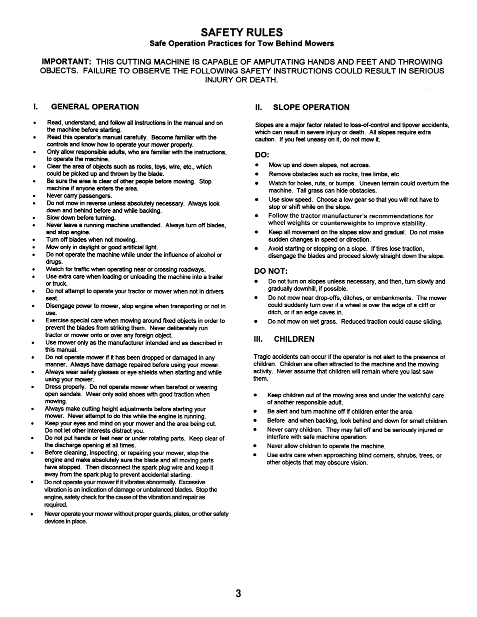 Agri-Fab 45-03611 User Manual | Page 3 / 28