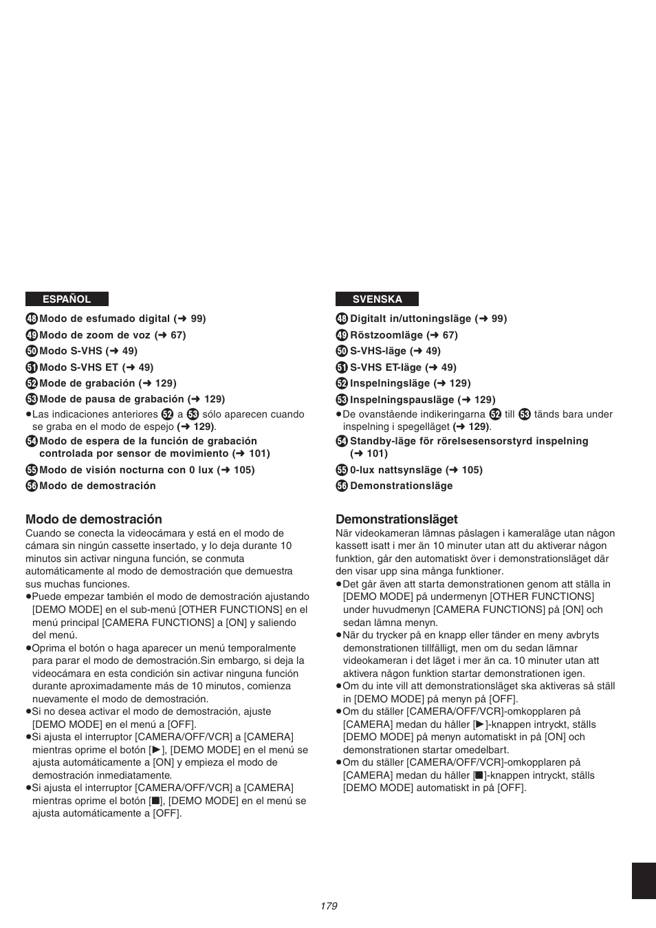 Panasonic NVVS4EG User Manual | Page 179 / 188