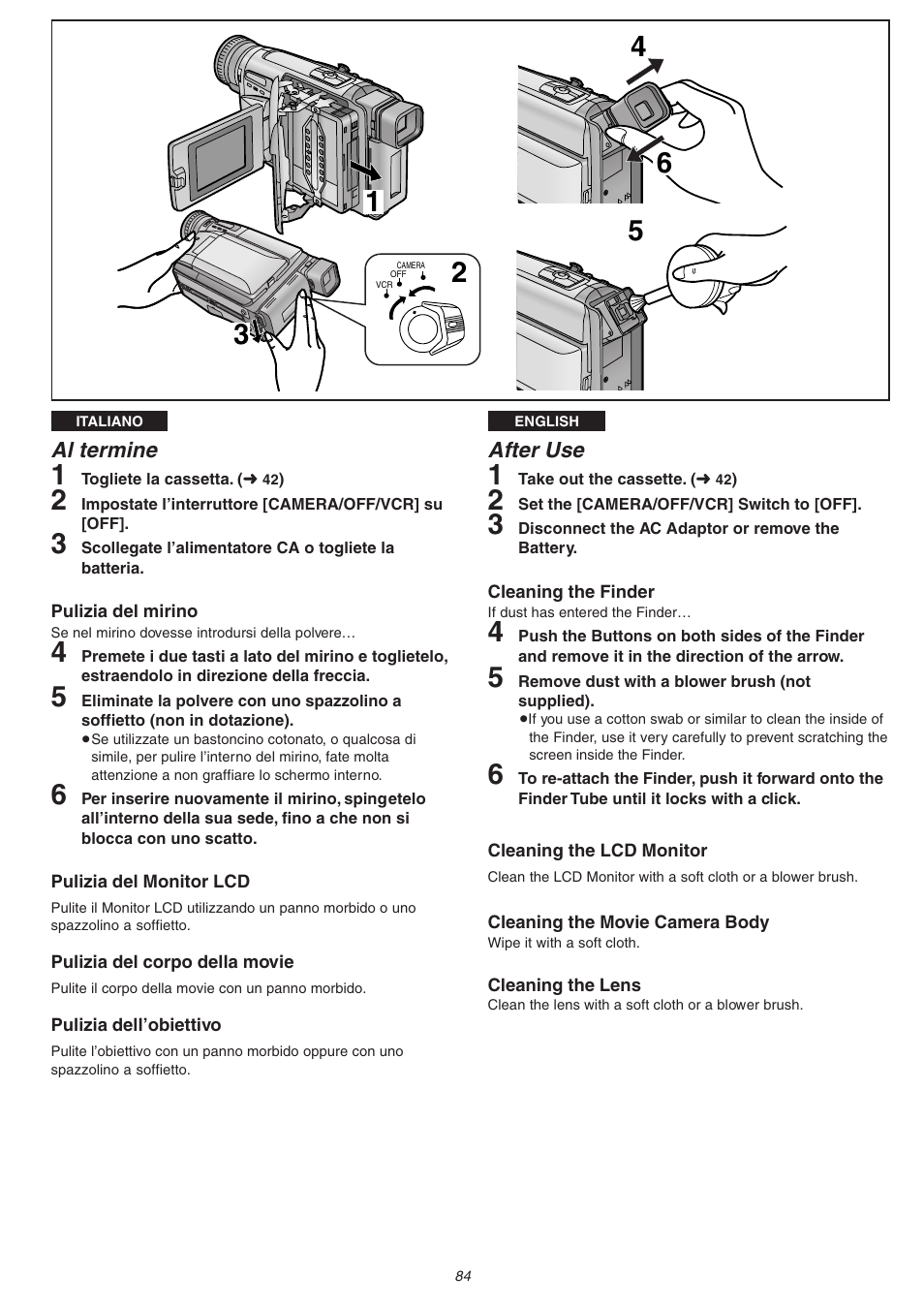 Panasonic NVVS4EG User Manual | Page 84 / 188
