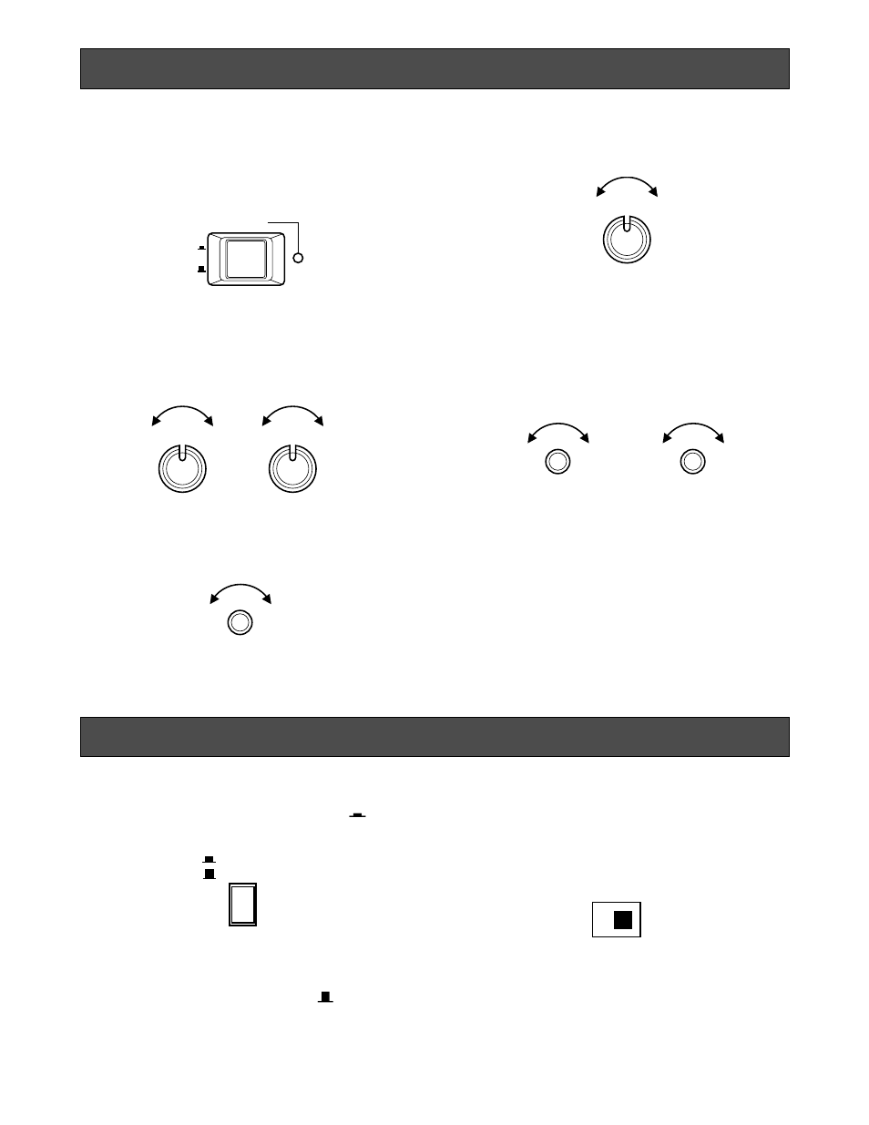 Ajuste, Operacion, Ajuste operación | Off on | Panasonic WVBM1910 User Manual | Page 28 / 30