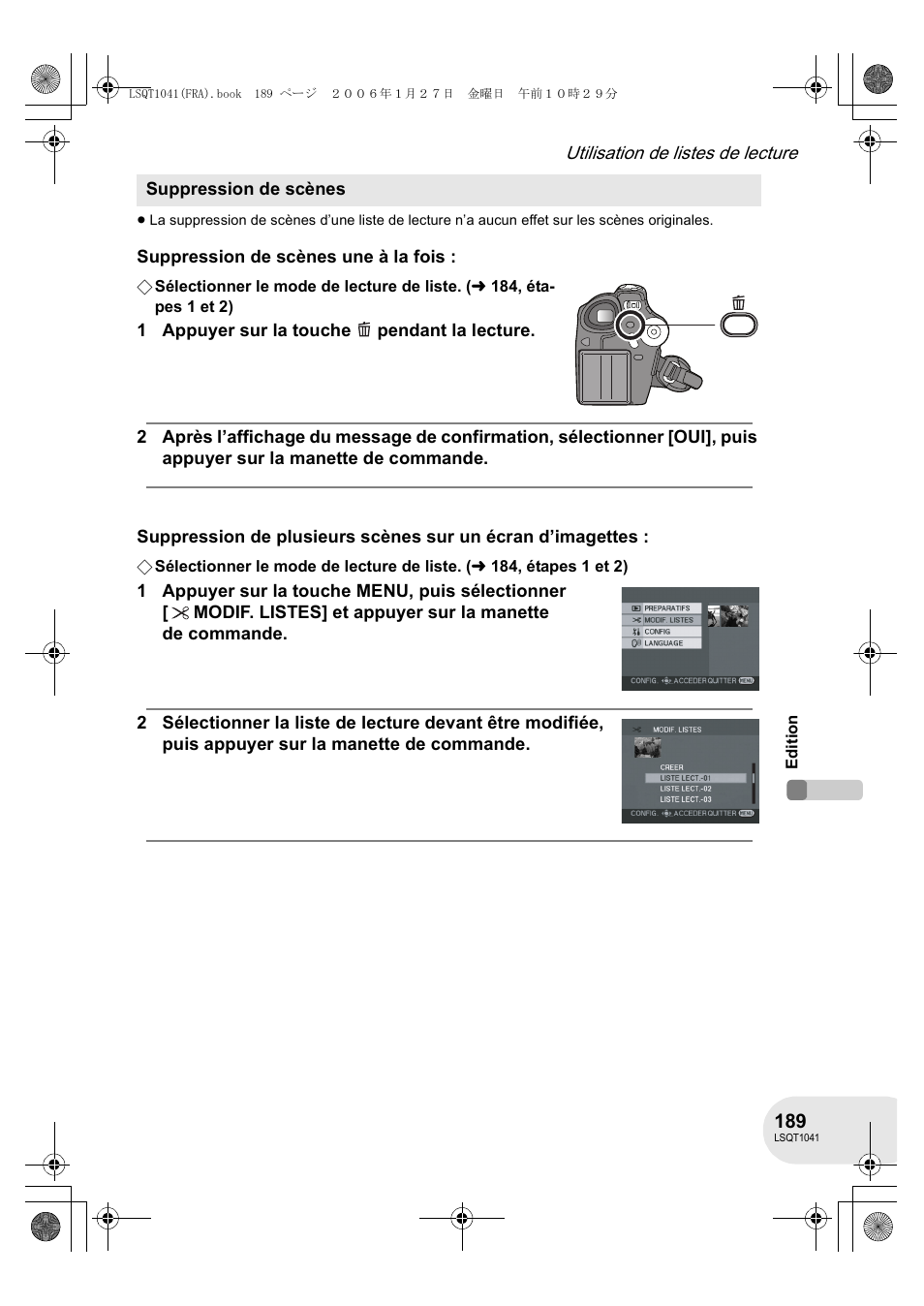 Panasonic VDRD152EG User Manual | Page 189 / 232