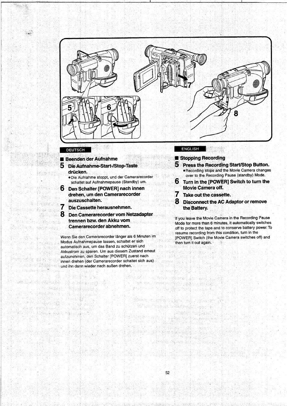 Panasonic NVVX22EG User Manual | Page 52 / 154