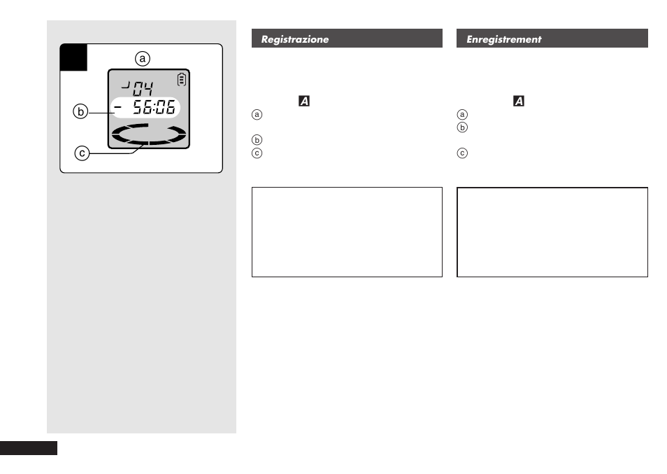 Ab c | Panasonic RRQR80 User Manual | Page 46 / 84