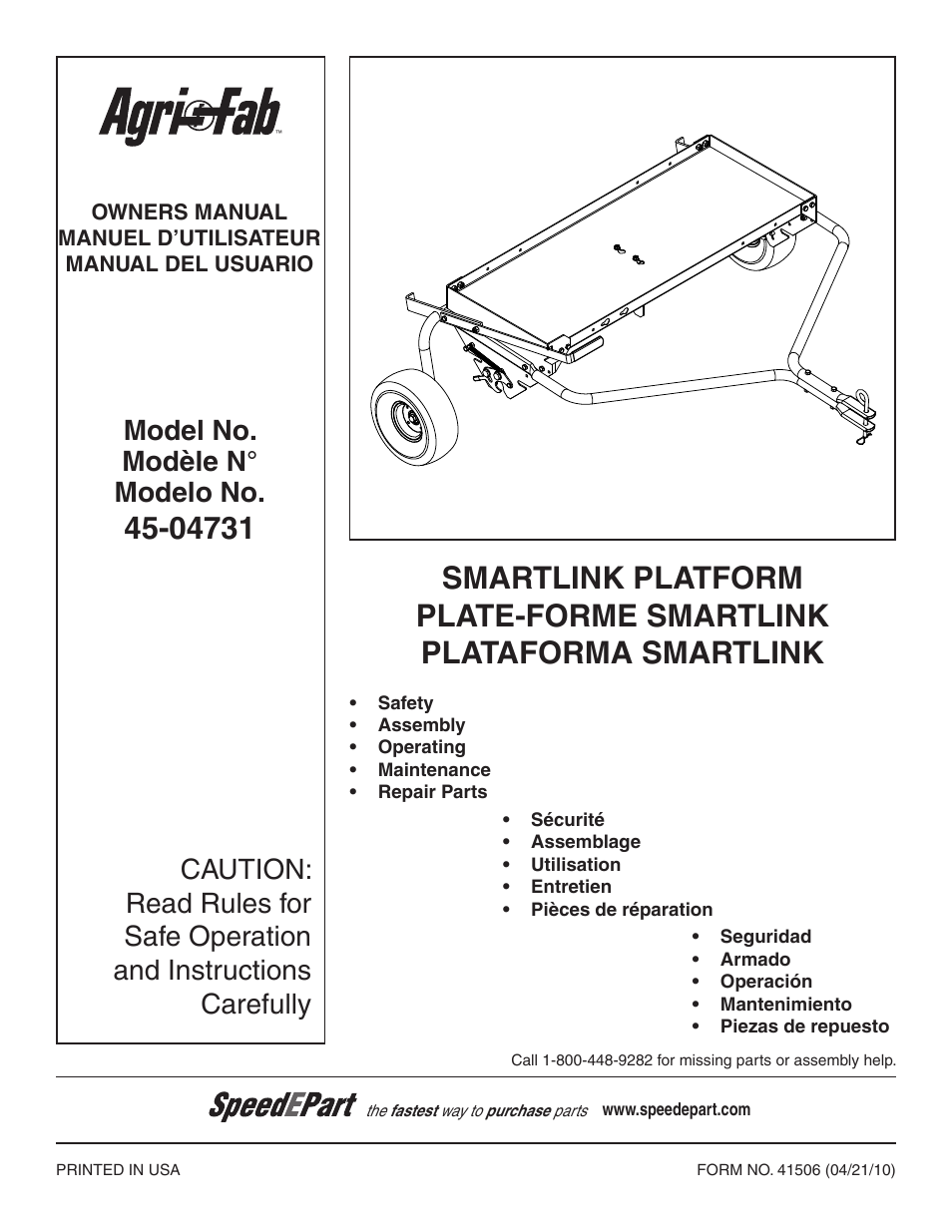 Agri-Fab Smartlink Platform 45-04731 User Manual | 24 pages