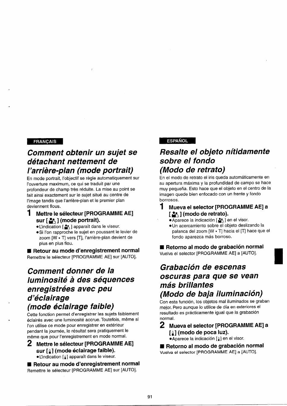 Panasonic NVRX33EG User Manual | Page 91 / 138