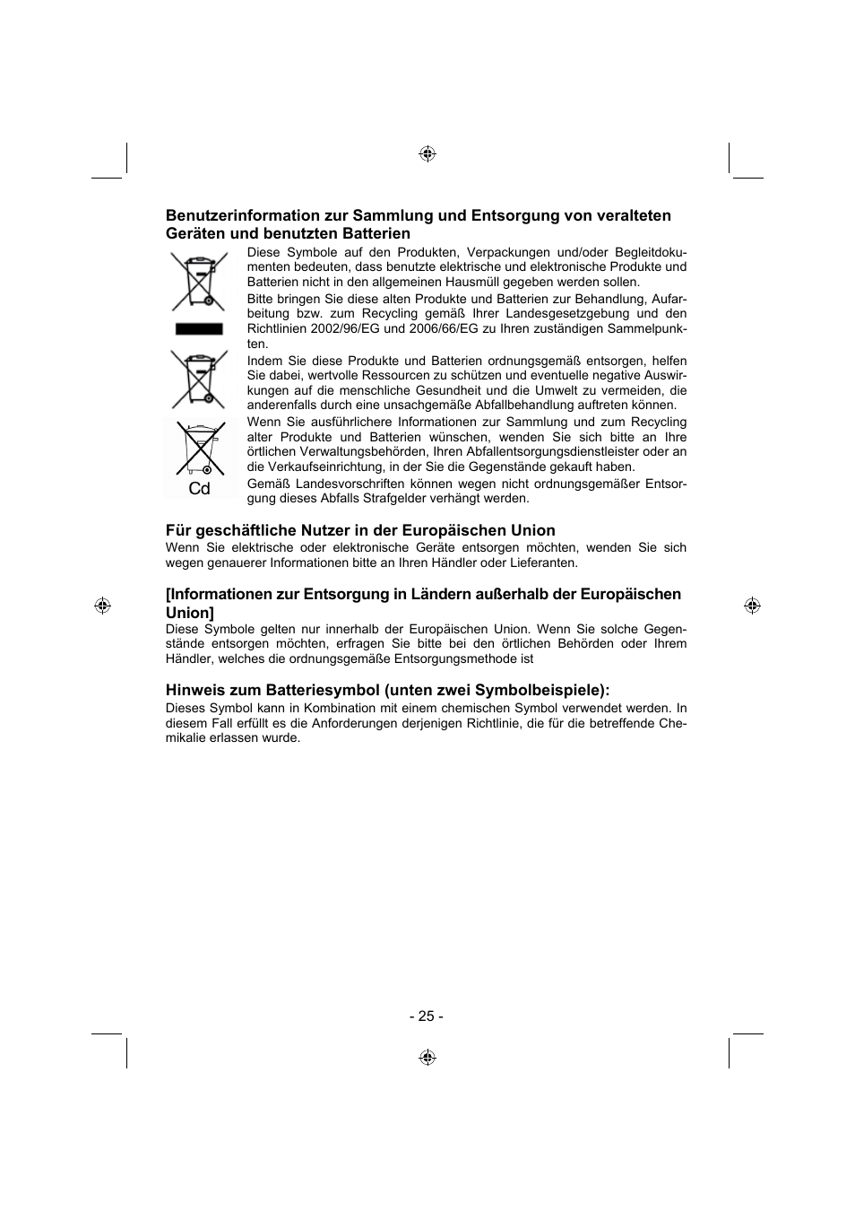 Panasonic EY7840 User Manual | Page 25 / 144