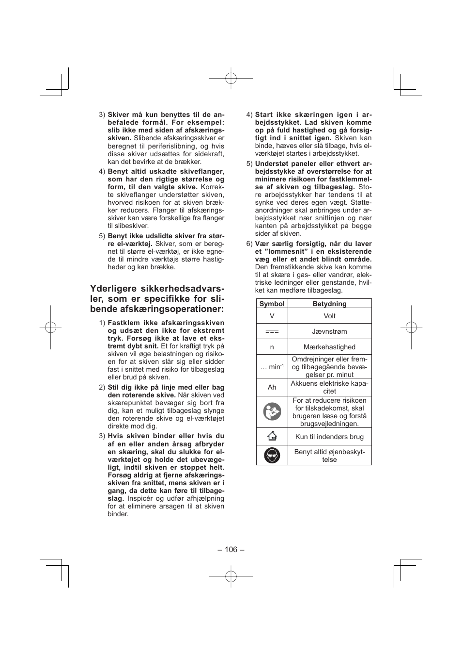 Panasonic EY4640 User Manual | Page 106 / 196