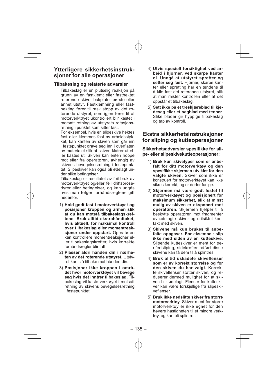 Panasonic EY4640 User Manual | Page 135 / 196