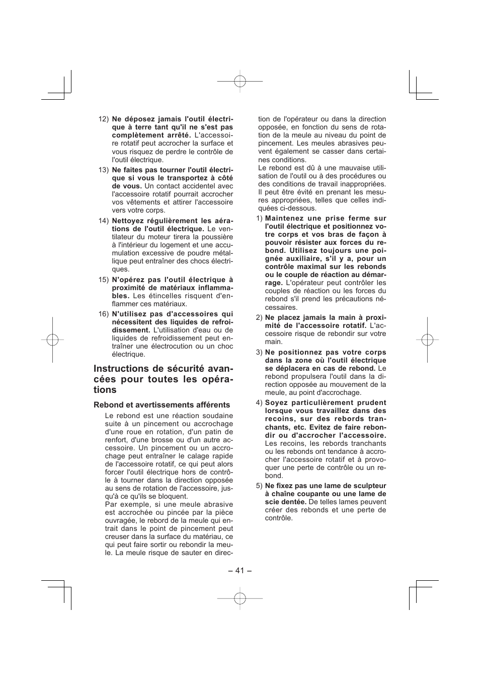 Panasonic EY4640 User Manual | Page 41 / 196
