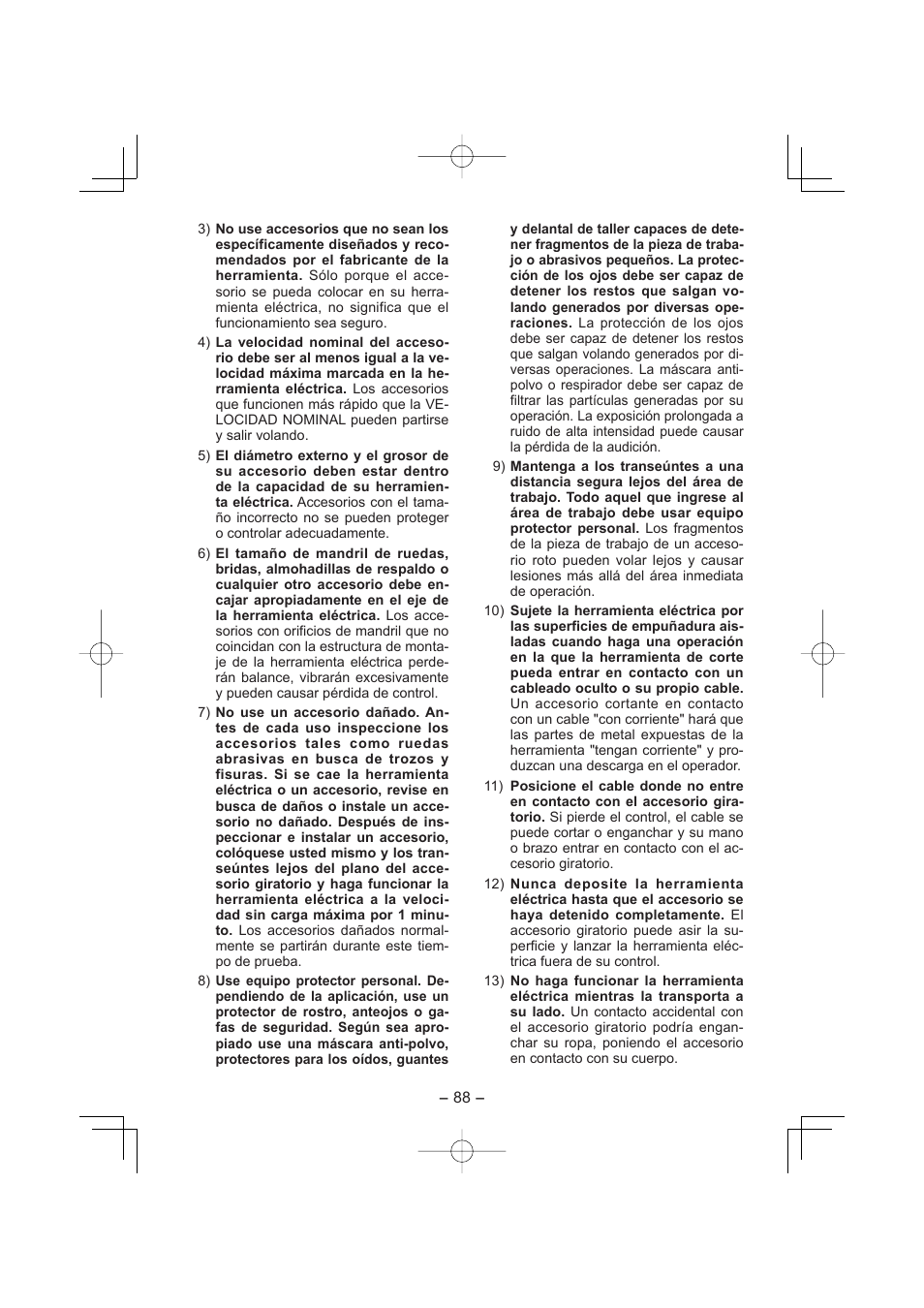 Panasonic EY4640 User Manual | Page 88 / 196