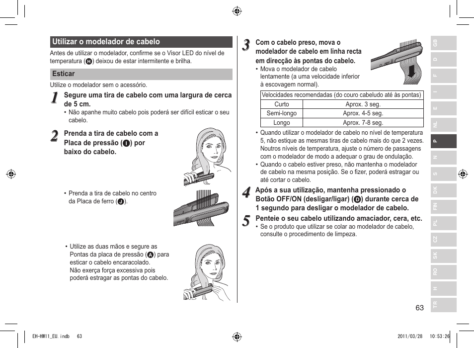Panasonic EHHW11 User Manual | Page 63 / 158