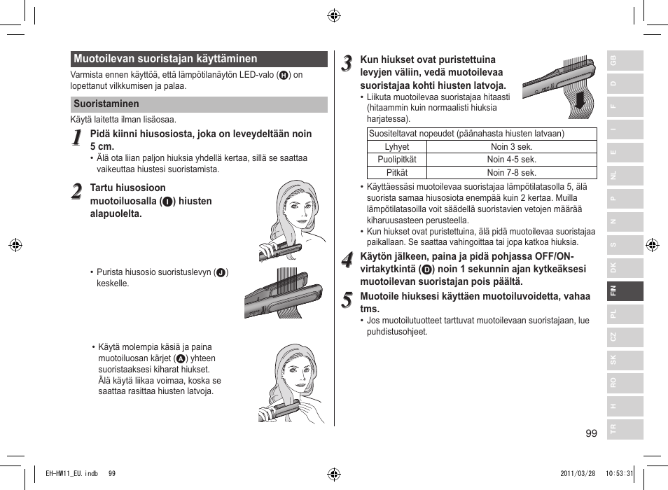 Panasonic EHHW11 User Manual | Page 99 / 158