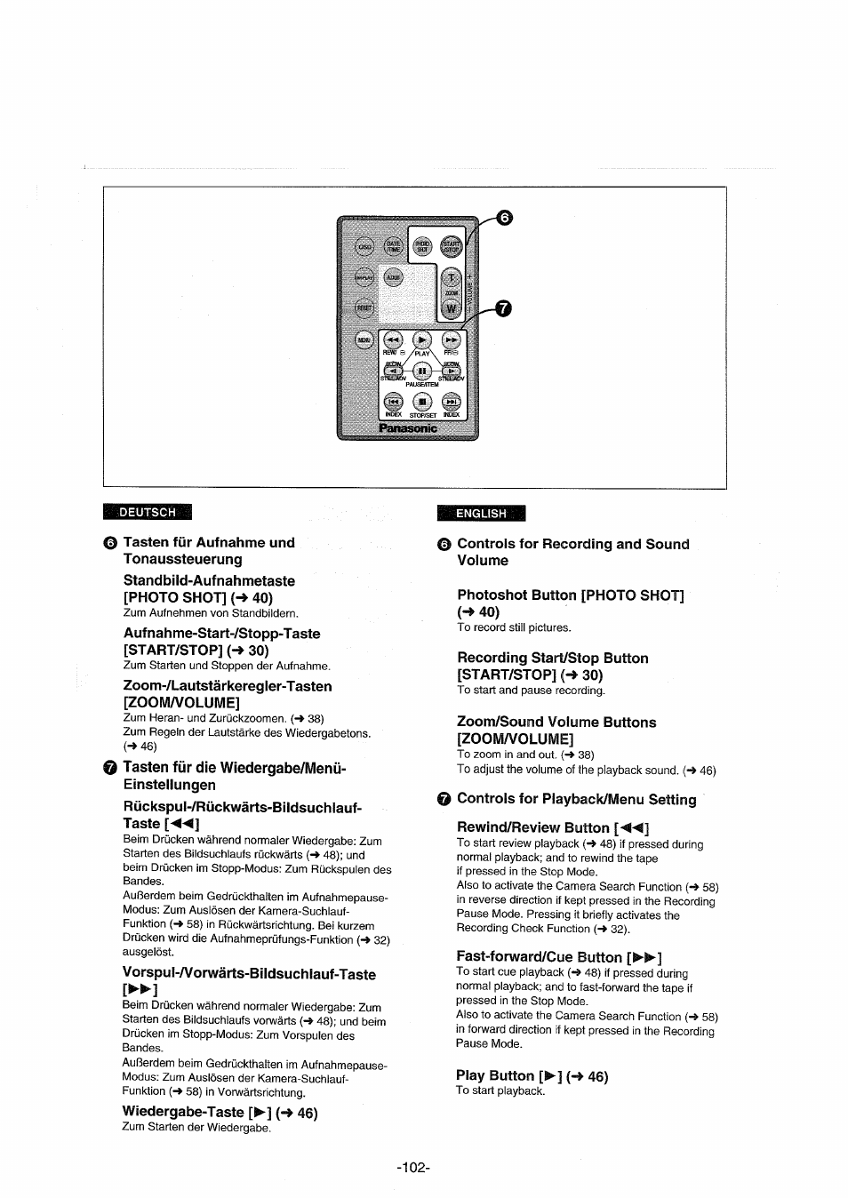 Panasonic NVDX100EG User Manual | Page 102 / 188