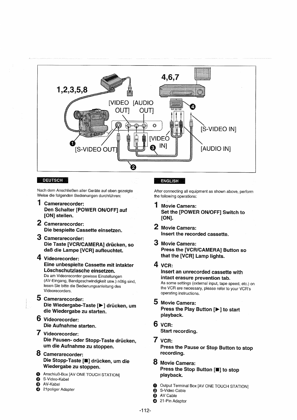Panasonic NVDX100EG User Manual | Page 112 / 188