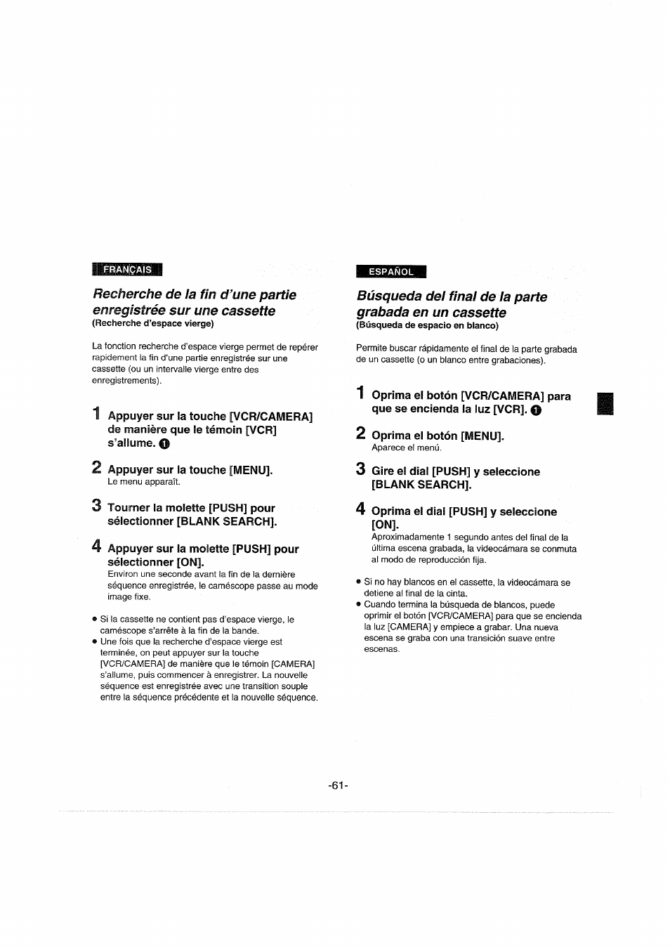 Panasonic NVDX100EG User Manual | Page 61 / 188