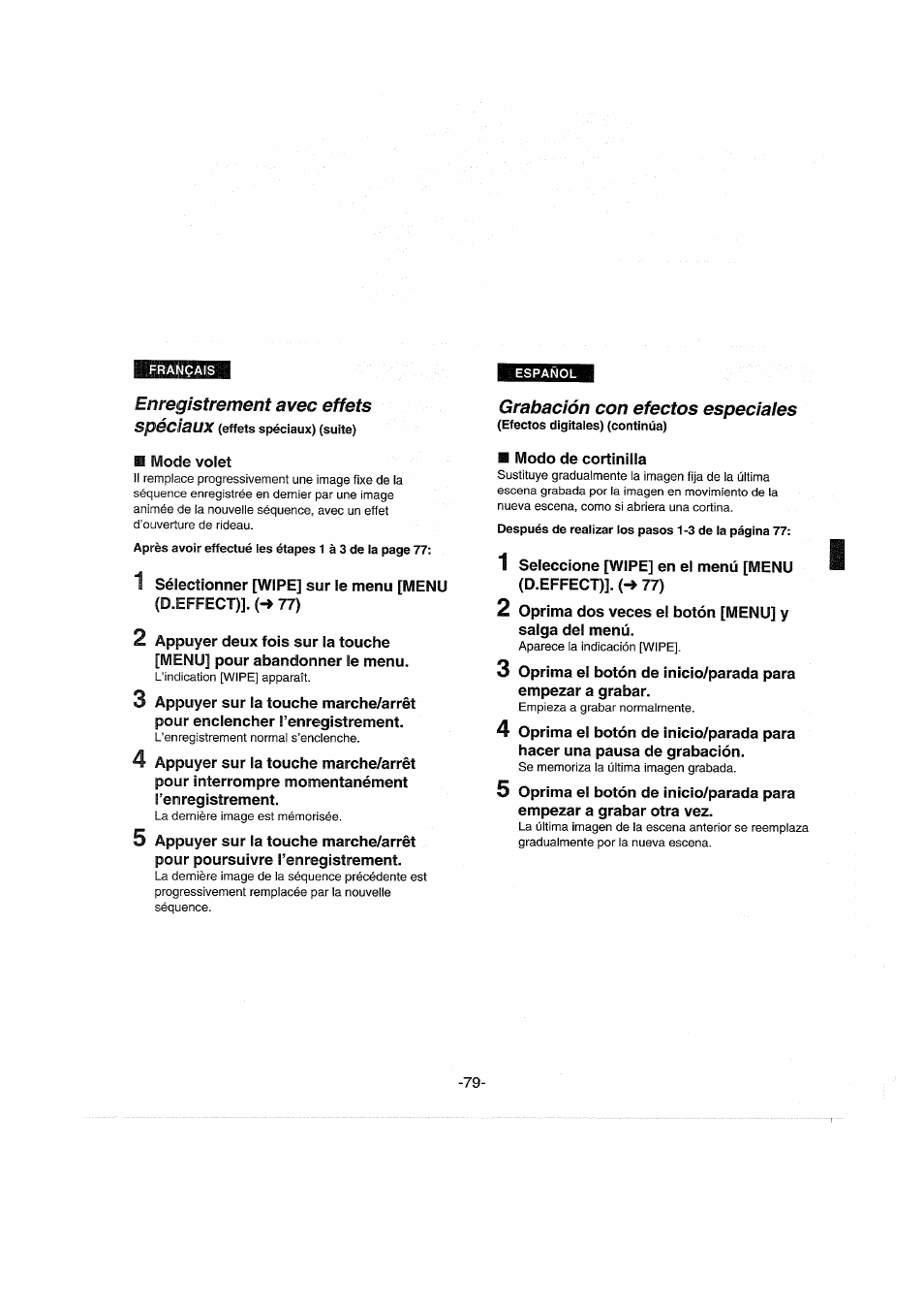 Panasonic NVDX100EG User Manual | Page 79 / 188