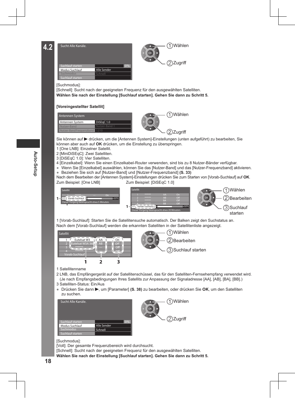 Panasonic TX32AW404 User Manual | Page 18 / 288