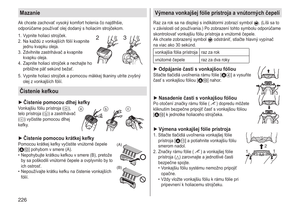 Panasonic ESLV65 User Manual | Page 226 / 282