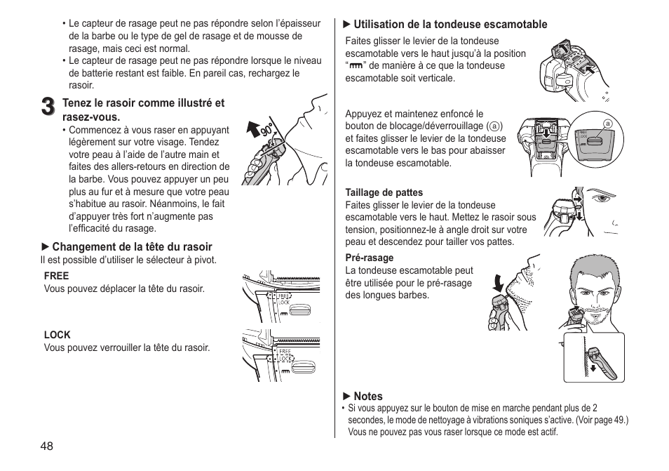 Panasonic ESLV65 User Manual | Page 48 / 282