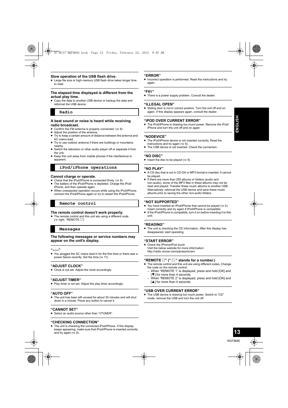 Panasonic SCHC37EC User Manual | Page 13 / 44