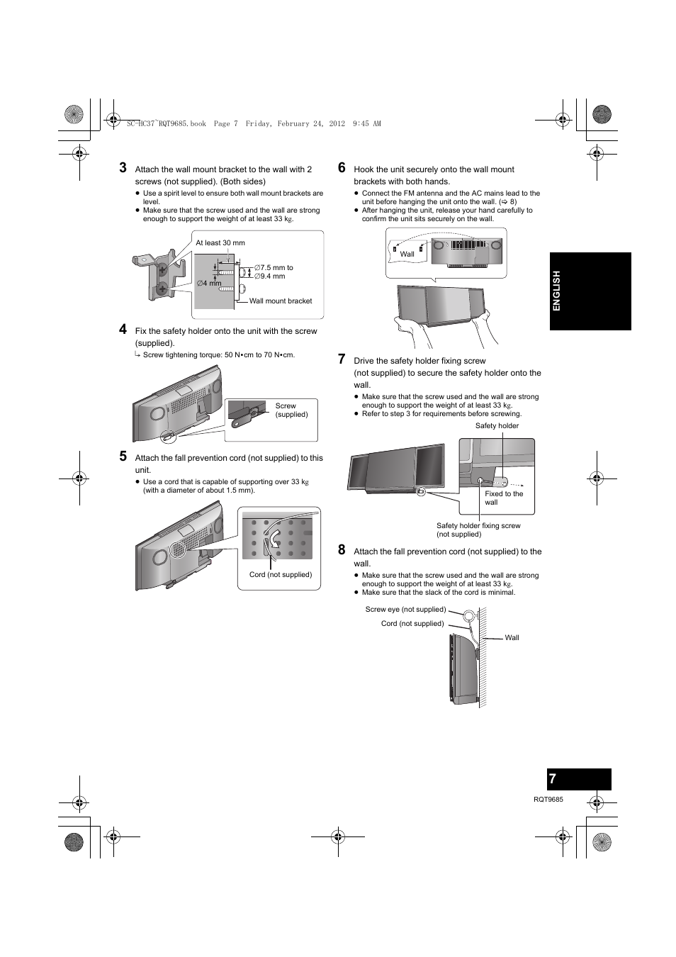 Panasonic SCHC37EC User Manual | Page 7 / 44