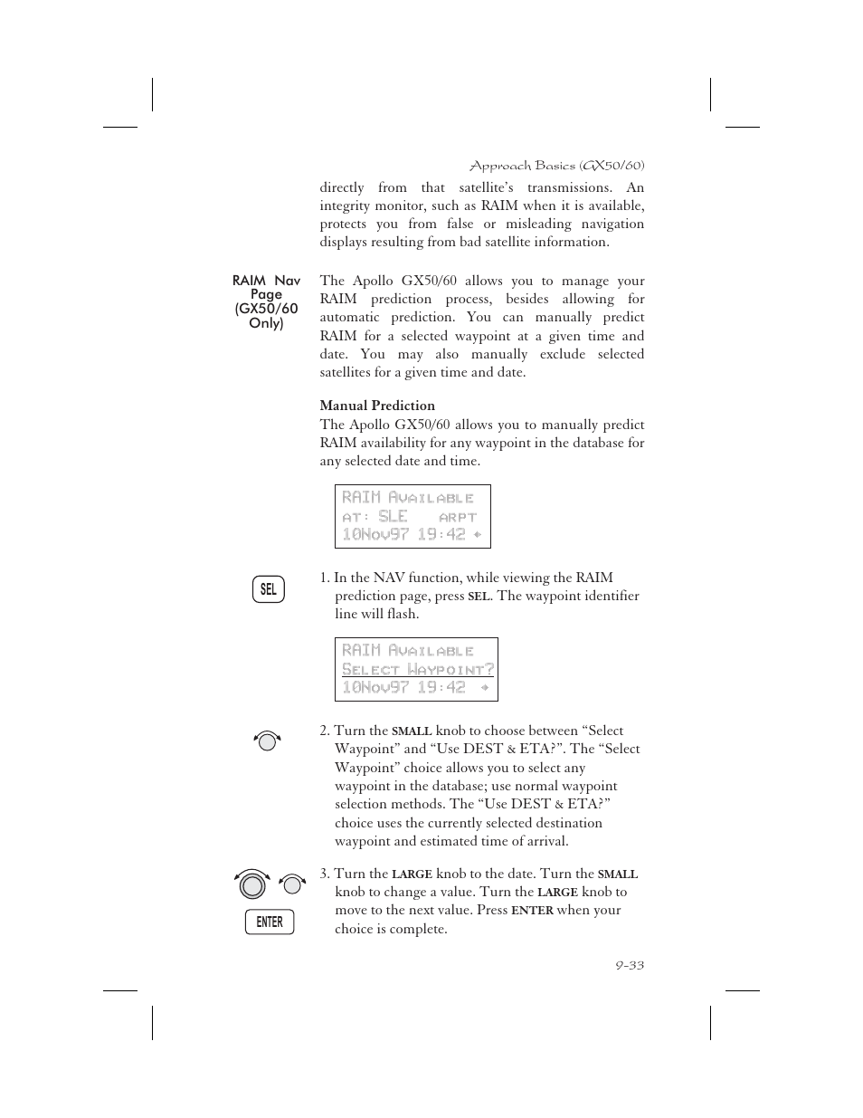 Manual prediction 9-33 | Apollo 65 User Manual | Page 223 / 324