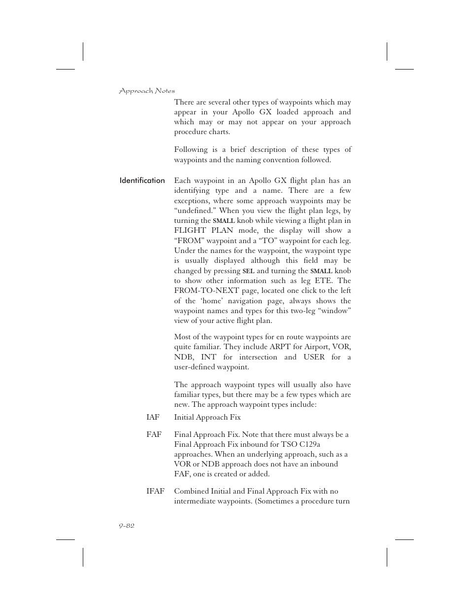 Apollo 65 User Manual | Page 272 / 324