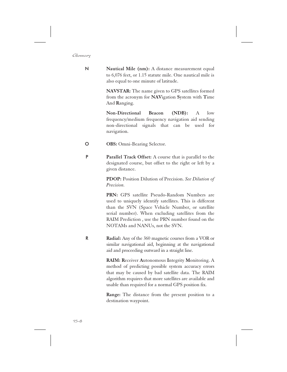 Apollo 65 User Manual | Page 310 / 324