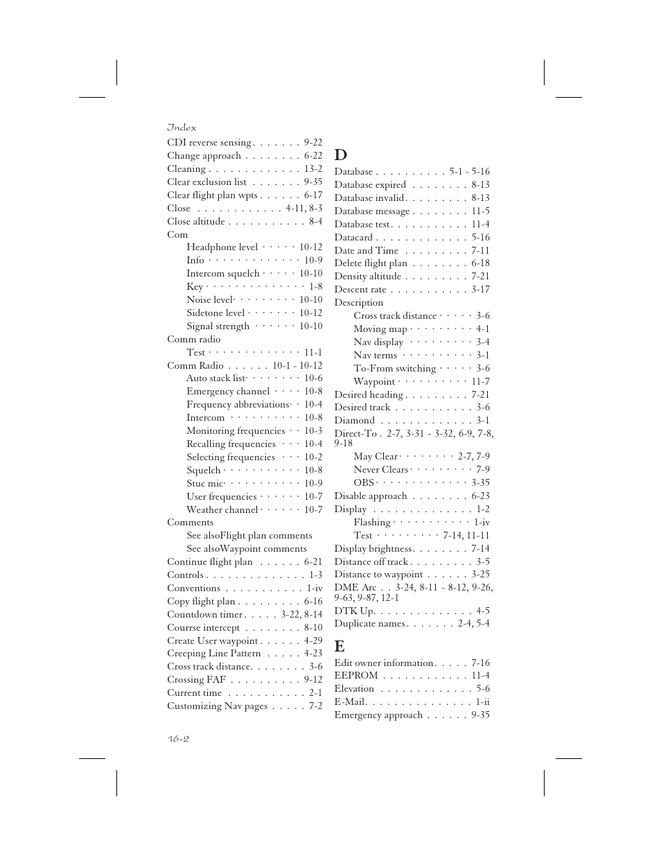 Apollo 65 User Manual | Page 316 / 324