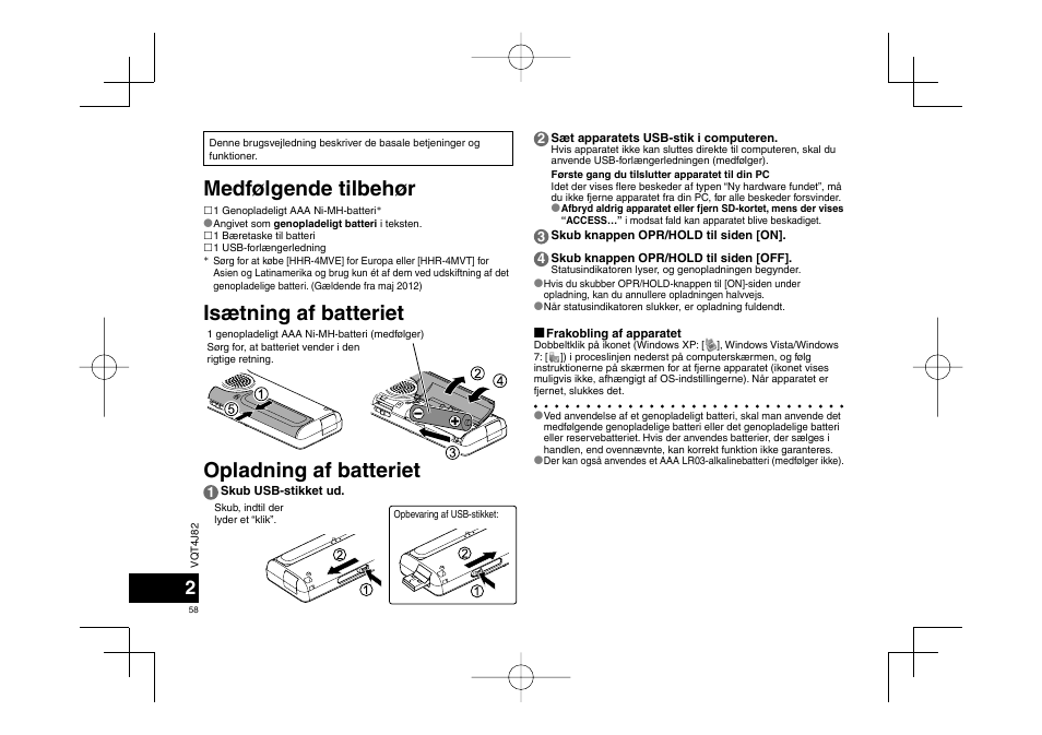 Vqt4j82_rr-xs450_450-e_da_120529 | Panasonic RRXS420E User Manual | Page 58 / 226