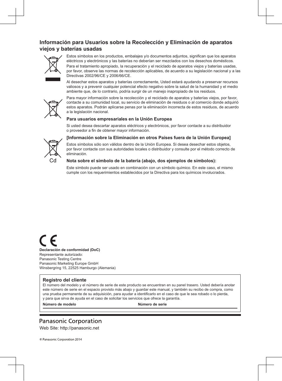 Panasonic TX32A400E User Manual | Page 282 / 302